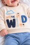 Baby Boy Set Wild Giraffe Patterned 2-Piece Set Top and Bottom Seasonal Set 3 6 9 12 Months - 4