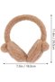 BESPORTBLE Cute Furry Earmuffs with Animal Ear Plush Bear Earmuffs Winter Outdoor Earmuffs Ear Warmer Ear Cover Headband for Girls Women - 7