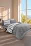 Double-Sided Plush Welsoft Pufidik Polar Sleeping Set (Quilt + King Size Elastic Sheet + 4 Pillowcases) - 2