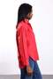 Red Oversize Shirt 3316 - 5