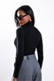 Black Turtleneck Blouse 25226 - 6
