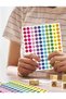 Smiley face sticker sheets, 1200 stickers, 10 colors - 3