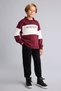 Polo Collar Printed Color Block 2-Piece Set for Boys H8484A826Au