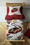 Speed Racer - Racing Car Patterned Single Child Bedding Set - Without Sheets