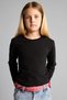 Girl's Sweat G0860A8/Bk81 Black - 5