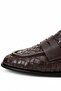 Brown Leather Knitted Loafer 43702 - 4