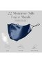 Silk Face Mask 3D with Double Layer Breathable Reusable - 2