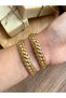 Snake Model Gold Inside White Women's Wristwatch - 2