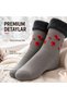 8-Piece Women's Winter Towel Socks Set, Warm, Mixed Patterned, Economical, Multiple Socks Set - 5