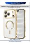 Apple iPhone 18 Pro 5G 2026 Magsafe PU Luxury Plating Raised Lips Camera Hole Case Cover