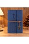 Mr Large Leather Journal with Butterfly Figure – Vintage Diary and Notebook with Special Design