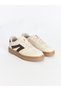 Peak New Season Beige Heel-Detailed Sneakers