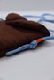 Brown Phone Bag Shoulder Bag with Strap - 3