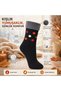 12-Pack Women's Winter Towel Socks, Warm, Mixed Patterned, Economical Multi-Sock Set - 4