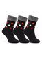 3-Piece Women's Winter Towel Socks Set, Warm, Soft, Mixed Patterned, Daily Socks Set