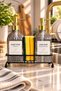 Bodrum 2-Piece Soap Dispenser Set Smoked-New with Stand | |   Luxury Glass Soap Dispenser with Metal Stand, Detergent Dispenser, Hand and Dishwashing Set, Kitchen Countertop and Sink Organizer, Glass Liquid Soap Dispenser, Sponge Holder - 5
