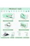 Mordely 13-in-1 Teal Office Supplies Set & Desk Organizer Kit, Premium Stapler, Tape Dispenser - 2