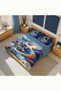 Cosmic Space - Space Adventure Patterned Double Children's Duvet Cover Set - Without Sheets