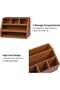 jaexest Desk Organizer with Coaster, Luxury Office Supplies Remote Control Holder for Office Desk - 3