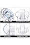 Acrylic Pen Holder, 360-Degree Rotating Pen Holder for Desk, Clear Desk Organizers and Accessories - 5