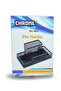chrome Metal Mesh 4 Compartment Pen Stand Desk Organizer for Office, Home, Study to Organise