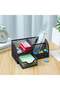 VIO Metal Mesh Desk Organizer with Drawer Multi Compartment Stationery Holder Office Storage Box - 2