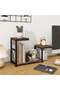 Desktop Shelf Organizer, 3 Tier Office Shelves, Wood Desk Organizers Storage Rack and Freestanding - 4