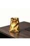Gold Money Bag Pen Holder (7.5×5×8.5cm), Creative Desk Organizer for Stationery, Office Decor - 2