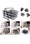 ELTRAZONE 3-Tier Metal Mesh File Organizer – Desk Tray for A4 Papers, Letters & Folders, Desktop - 4