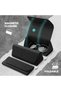 Glasses Case, Foldable & Portable Design, Leather Hard Shell Folding Eyeglass Holder for Mens - 4