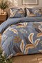 Patterned Double Duvet Cover Set |   Cotton |   200X220 cm Duvet Cover, 2 Pieces 50X70 cm Pillowcases - 2