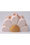 3D-Printed Floral Print Desktop Organizer: Makeup Brush Holder and Pencil Holder with Daisy Pattern GEN01 - 3