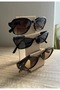 3D-Printed Three-Tiered Glasses Stand, Sun Visor Holder, Striped Desktop Glasses Organizer HB006 - 2
