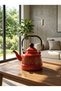 1.1L Kitchenware Tea Pot with Lid Elegant Design with Comfortable Top Handle for Daily Use