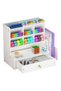 TPGP Desk Organizer with Drawer | White Large Capacity DIY Pen Holder Box | Desktop Stationery