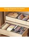 DUNISO 12 Pack Drawer Organizers, Foldable Clothing Storage Organizer, Fabric Clothing - 3