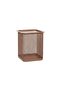 DAISO Wire Mesh Pen Holder - Square Copper Color Desktop Organizer - 2