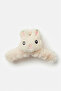 Cute Carrot Patterned Plush Hairpin with Rabbit Figure - Trendy Plush Hair Clip - 3