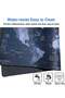 World Map Design Large Desk Mat Durable Non-Slip PU Leather Waterproof Mouse & Keyboard Mat, Desk - 5