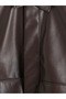 Mürdüm Regular Fit Men's Leather Look Jacket - 8