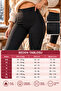 Women's Winter Thermal Leggings with Internal Lining, Warm, High Waist, Stretchy, Black Leggings - 5