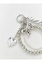 Mixed Heart and Bow Figured Chain Women's Bag Charm - 2