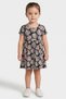Toddlers Girl 2 Pcs Textured Dress, Multicolor