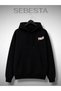 New Season Printed 3 Yarn Cotton Hooded Sweatshirt