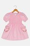 Kids Girl Checkered Dress, Multicolor - 2