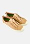 Women OCA Low Lace Up Sneakers, Dark Beige - 2