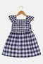 Toddlers Girl Checkered Dress, Multicolor - 2