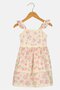 Toddlers Girl Floral Print Dress, Multicolor - 2
