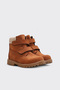 Genuine Leather 006Sfa1001 Tan Nubuck Boy's Worker Boots - 4