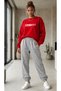 Zero Collar Sweat Suit 2-Piece Combination Winter Shardooned Whynot Printed Women's / Men's Unisex Model